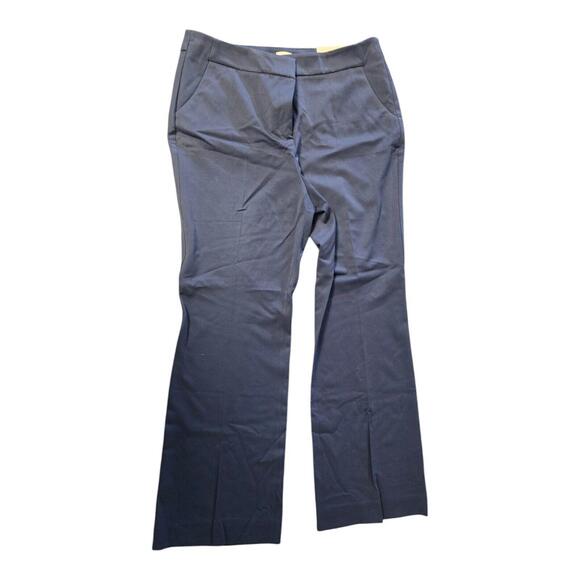 Chico's Women's Navy So Slimming Trouser Basic Wide Leg Pants SZ 1.5R/10 NWT $99 - Picture 2 of 7